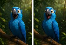 بازی فکری تفاوت در تصاویر ریو