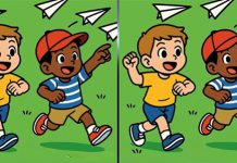 بازی فکری : تفاوت تصاویر پسر بچه های بازیگوش