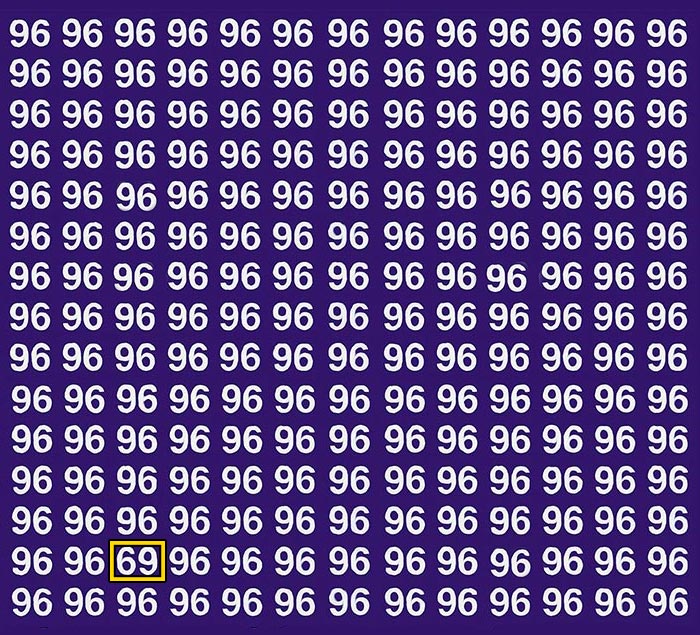 جواب بازی فکری عدد 69 را پیدا کنید!