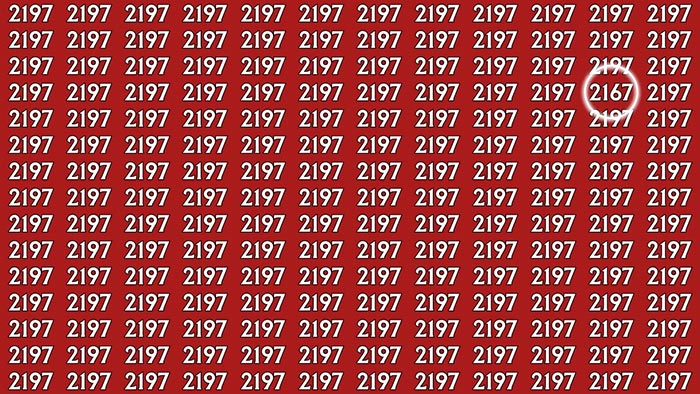 جواب بازی فکری عدد 2167 را پیدا کنید