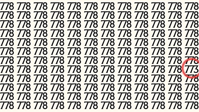 بازی فکری : عدد 773 کجاست؟