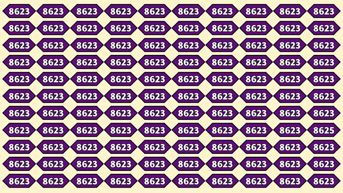بازی فکری : عدد 8625 کجاست؟