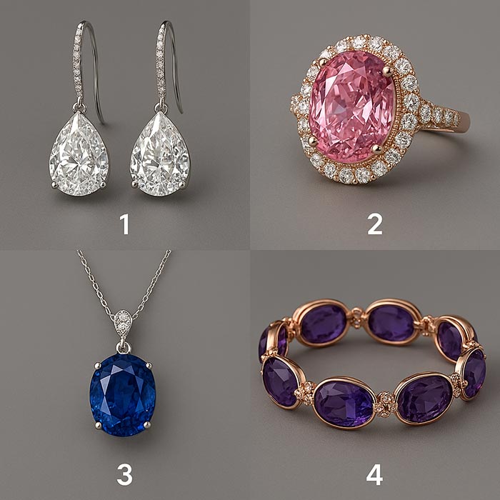 تست شخصیت‌ شناسی یک جواهر فانتزی و خاص را انتخاب کنید