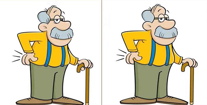 بازی فکری : 3 تفاوت تصویر آقای پیرمرد کجاست؟